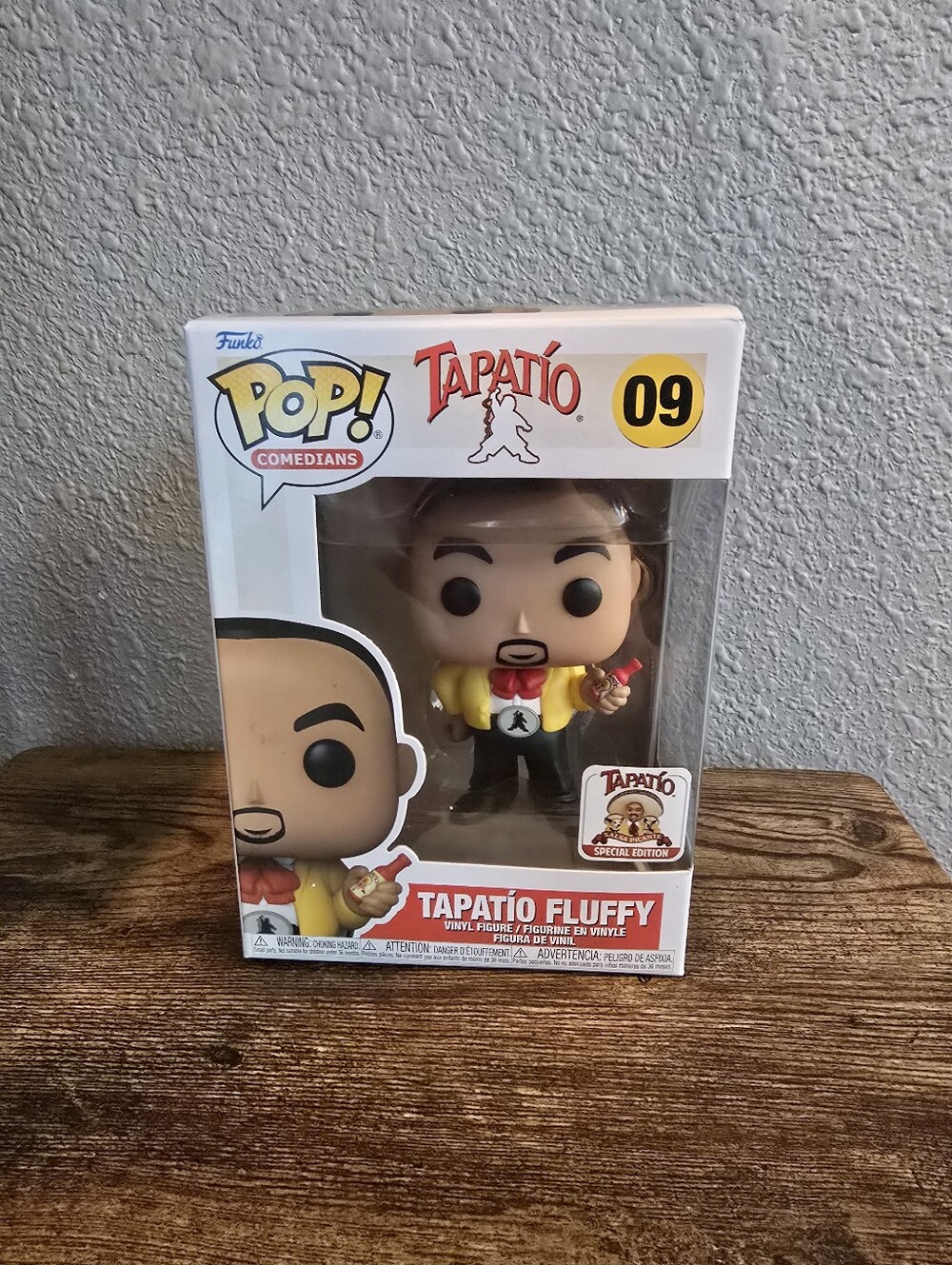 Funko Pop! Tapatío Fluffy Figure - Yellow, Red, Black